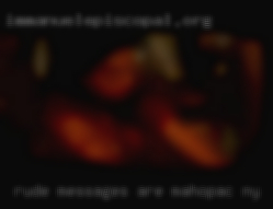 -Rude messages in Mahopac, NY are deleted.